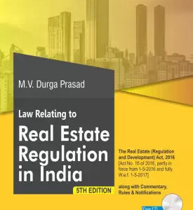 Asia Law House's Law Relating To Real Estate Regulation In India [RERA]