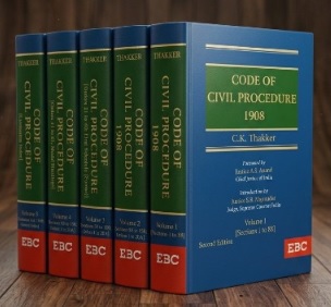 Thakker's Code of Civil Procedure, 1908 (CPC In 5 Volumes)