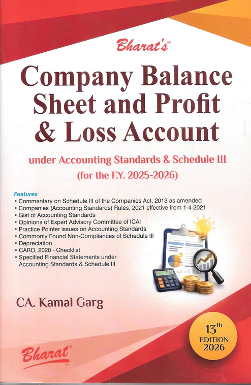 Bharat's Company Balance Sheet and Profit & Loss Account