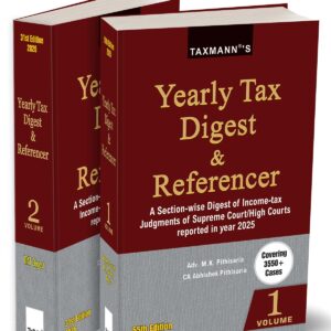 Yearly Tax Digest & Referencer 2026 (Set of 2 Volumes)