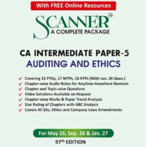 Shuchita Prakashan's Auditing and Ethics Scanner for CA Inter Paper 5 May 2026 Exam