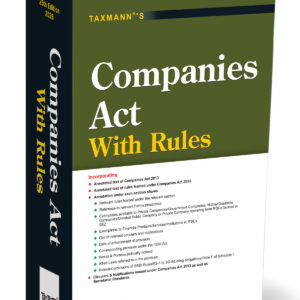 Taxmann's Companies Act with Rules