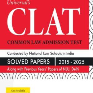 Universal’s CLAT Solved Papers 2012-2025 by LexisNexis