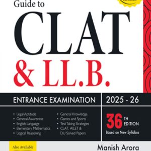 Universal’s Guide to CLAT & LL.B. Entrance Examination 2025-26 by Manish Arora | LexisNexis