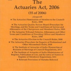 Actuaries Act, 2006 Bare Act