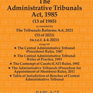 Administrative Tribunals Act, 1985 Bare Act