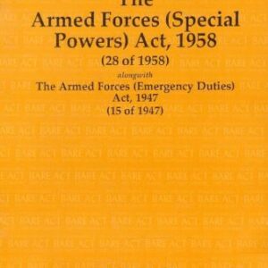 Armed Forces (Special Powers) Act, 1958