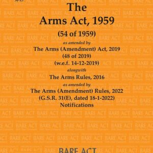 Arms Act 1959 Bare Act 2025