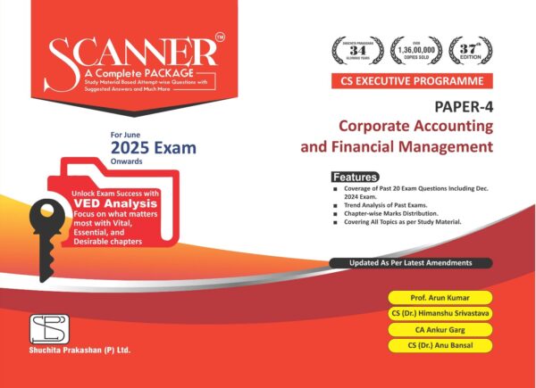 Corporate Accounting and Financial Management Scanner