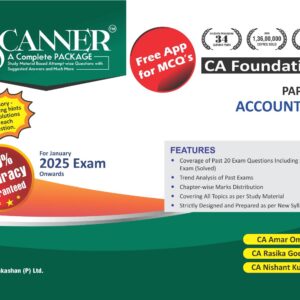 Shuchita Prakashan’s Scanner on Accounting CA Foundation