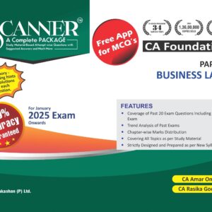 Shuchita Prakashan’s Scanner on Business Laws CA Foundation Jan 2025 Exam onwards