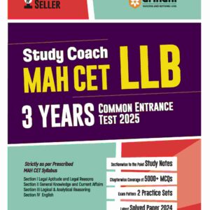 Arihant's Study Coach MAH CET LLB 3 YEARS Edn. 2025