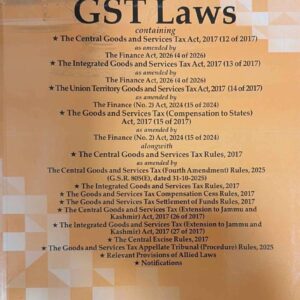 Professional's The GST Laws Bare Act 2026