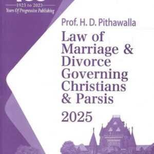 Law of Marriage and Divorce Governing Christians and Parsis