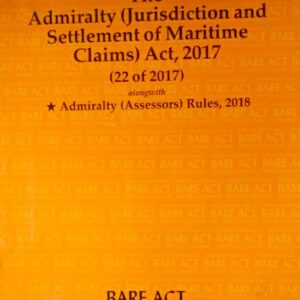 Admirality Act 2017 Bare Act 2025