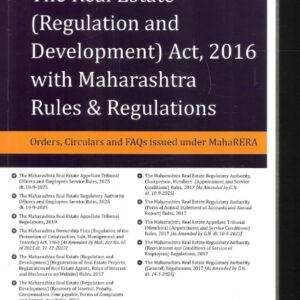 Snow White's The Real Estate (Regulation and Development) Act, 2016 [RERA] with Maharashtra Rules & Regulations