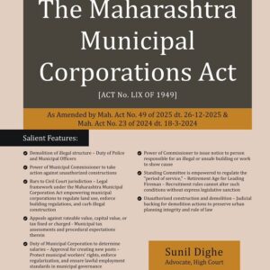 Snow White's The Maharashtra Municipal Corporations Act [MMC]