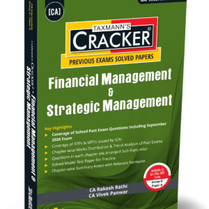 Taxmann's Financial Management & Strategic Management (FM and SM | FM SM) Cracker for CA Inter Group II Paper 6 January 2027 Exams