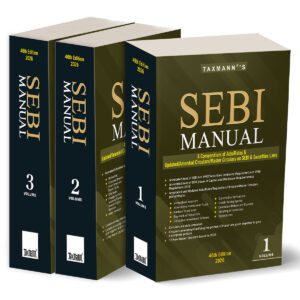 Taxmann's SEBI Manual 2026 [In 3 Vols.]