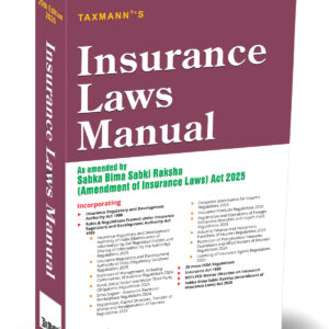 Taxmann's Insurance Laws Manual 2026