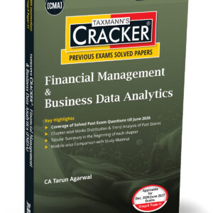 Taxmann’s Financial Management & Business Data Analytics (FMDA) Cracker for CMA Inter Group II Paper 11 December 2026 Exam (2022 Syllabus)