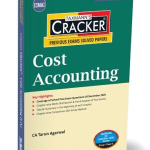 Cost Accounting (CA) Cracker for CMA Inter Group I Paper 8 Dec. 2025/June 2026 Exam (2022 Syllabus)