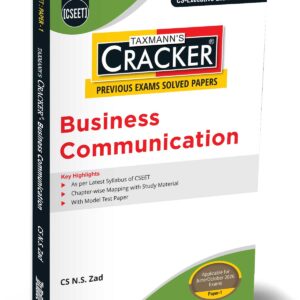 Taxmann’s Business Communication Cracker for CSEET Paper 1 June/October 2026 Exam