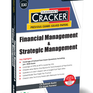 Taxmann's Financial Management & Strategic Management (FM and SM | FM SM) Cracker for CA Inter Group II Paper 6 May/September 2026 Exams