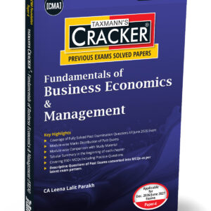 Taxmann's Fundamentals of Business Economics and Management (FBEM) Cracker for CMA Foundation Paper 4 Dec. 2026 Exam