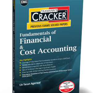 Taxmann's Fundamentals of Financial & Cost Accounting (FFCA) Cracker for CMA Foundation Paper 2 Dec. 2026 Exam