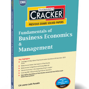 Taxmann's Fundamentals of Business Economics and Management (FBEM) Cracker for CMA Foundation Paper 4 June/Dec. 2026 Exam