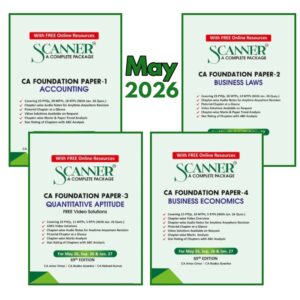 Shuchita Prakashan’s CA Foundation Scanner Combo for May 2026 Exam