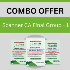 Shuchita Prakashan’s CA Final Group I Scanner Combo November 2026 Exam