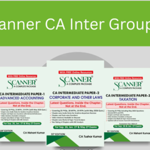 Shuchita Prakashan’s CA Inter Group I Scanner Combo September 2026 Exam