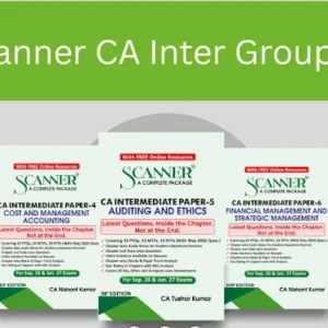 Shuchita Prakashan’s CA Inter Group II Scanner Combo September 2026 Exam
