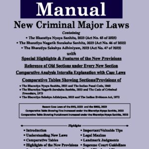 Whitesmann's Criminal Manual New Criminal Major Laws