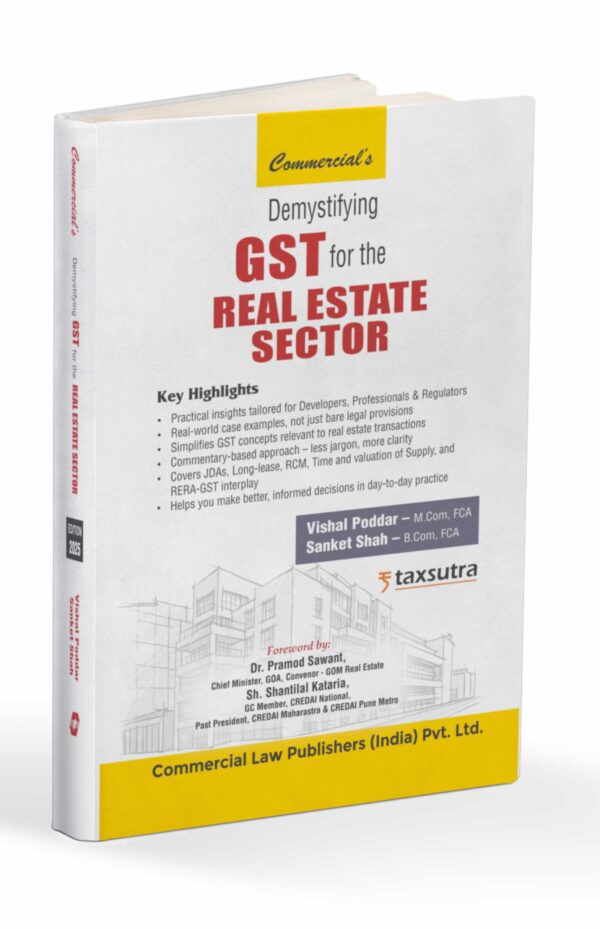 Commercial's Demystifying GST for the Real Estate Sector