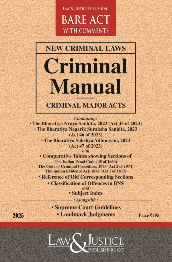 Law & Justice's Criminal Manual