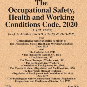 Law & Justice's The Occupational Safety, Health and Working Conditions Code, 2020 Bare Act
