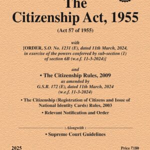 Law & Justice's The Citizenship Act, 1955 Bare Act
