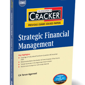 Taxmann’s Strategic Financial Management (SFM) Cracker for CMA Final Group III Paper 14 June/Dec. 2026 Exam