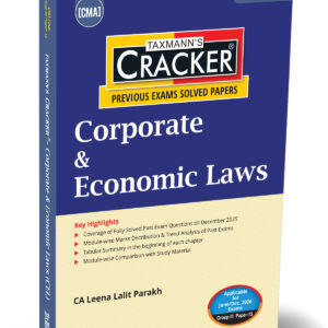 Taxmann’s Corporate & Economic Laws (CEL) Cracker for CMA Final Group III Paper 13 June/Dec. 2026 Exam