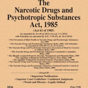 Law & Justice's The Narcotic Drugs and Psychotropic Substances Act, 1985 Bare Act