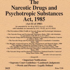 Law & Justice's The Narcotic Drugs and Psychotropic Substances Act, 1985 Bare Act