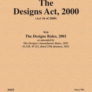 Law & Justice's The Designs Act, 2000 Bare Act