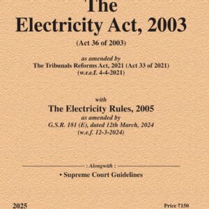 Law & Justice's The Electricity Act, 2003 Bare Act