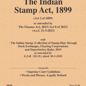 Law & Justice's The Indian Stamp Act, 1899 Bare Act