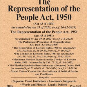 Law & Justice's The Representation of the People Act, 1950 and 1951