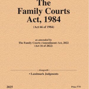 Law & Justice's The Family Courts Act, 1984 Bare Act