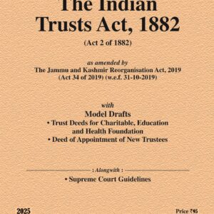 Law & Justice's The Indian Trust Act, 1882 Bare Act